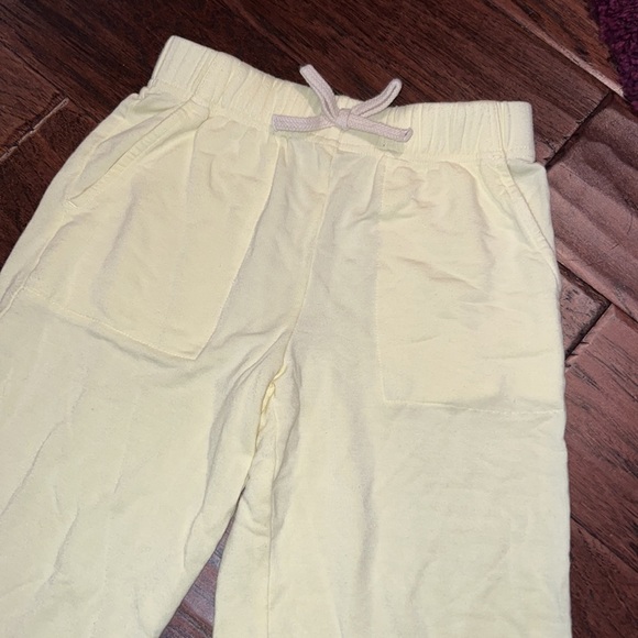 Copper Key light yellow loungewear long pants hand pockets girls youth Small​ - Picture 2 of 5